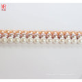 4-5mm Blanc, Pin, Lavande, Aaaa Grade Pearl Strand (ES193)